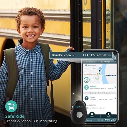 AngelSense Personal GPS Tracker for Kids, Teen, Autism, Special Needs, Elderly, Dementia - 2-Way Auto-Answer Speakerphone & SOS Button - School Bus Tracking - Subscription Required - Image 7