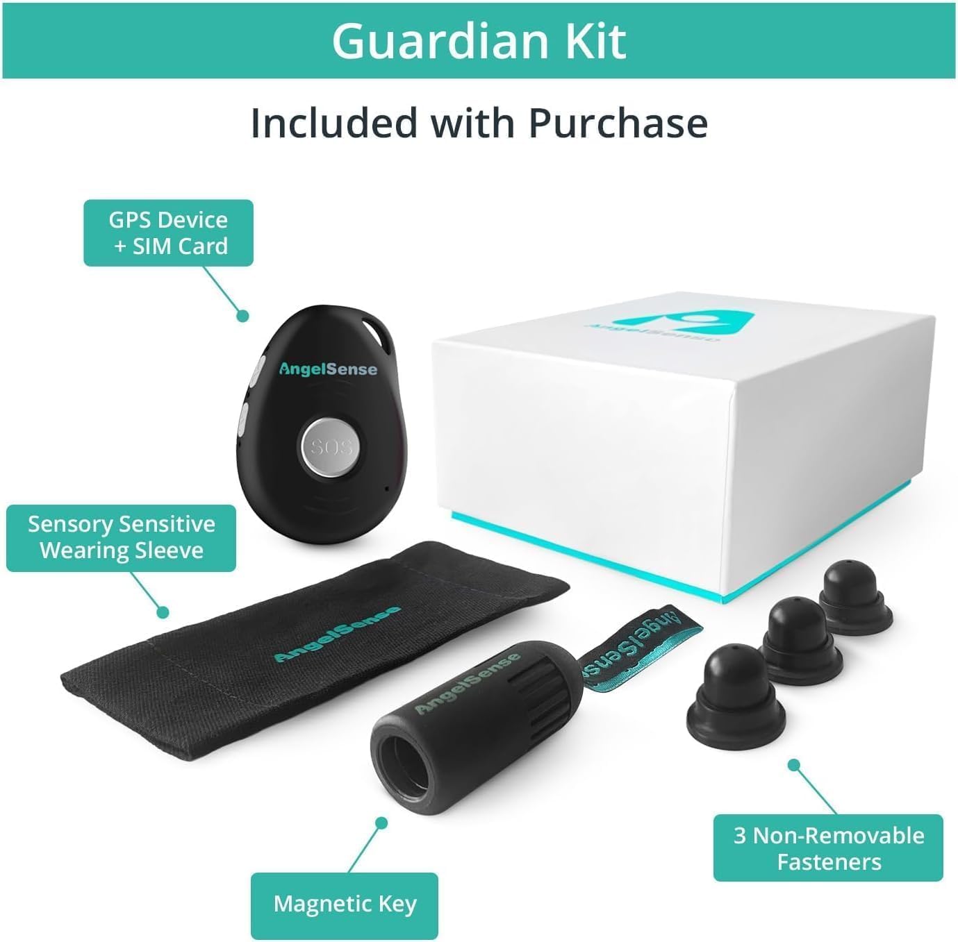 AngelSense Personal GPS Tracker for Kids, Teen, Autism, Special Needs, Elderly, Dementia - 2-Way Auto-Answer Speakerphone & SOS Button - School Bus Tracking - Subscription Required - Image 9