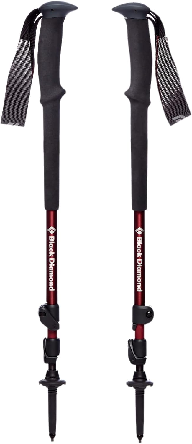 Black Diamond Women's Trail Trekking Poles, Two Lightweight Collapsible Aluminum Hiking Sticks with FlickLock Adjustability for Hiking, Trekking, Backpacking, Walking, Camping, and Travel - Image 2